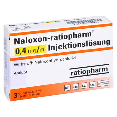 Naloxon-ratiopharm 0,4 mg/ml Injektionslösung Produktbild 1