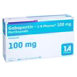 Gabapentin - 1 A Pharma 100mg Hartkapseln