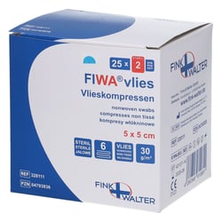Vlieskompressen steril 5x5 cm 6-fach