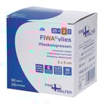 Vlieskompressen steril 5x5cm 6-fach