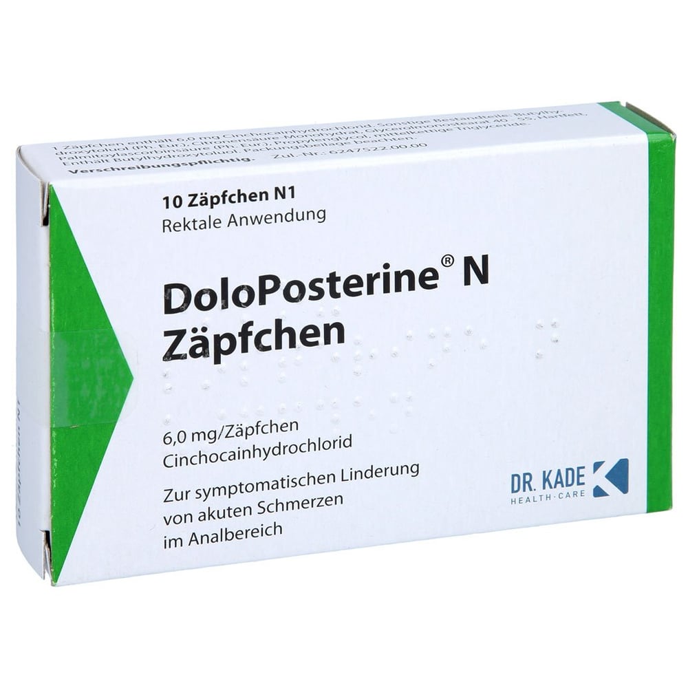 DoloPosterine N Zäpfchen