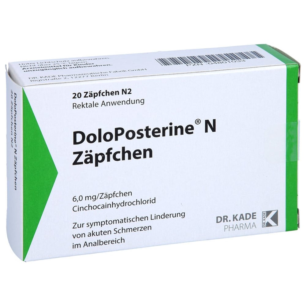 DoloPosterine N Zäpfchen