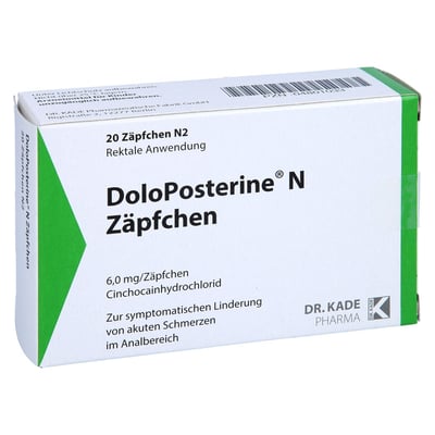 DoloPosterine N Zäpfchen