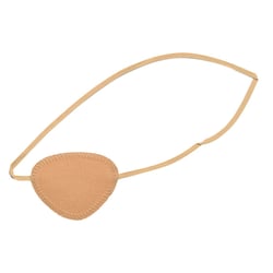 Augenklappe mit Gummiband sandfarben