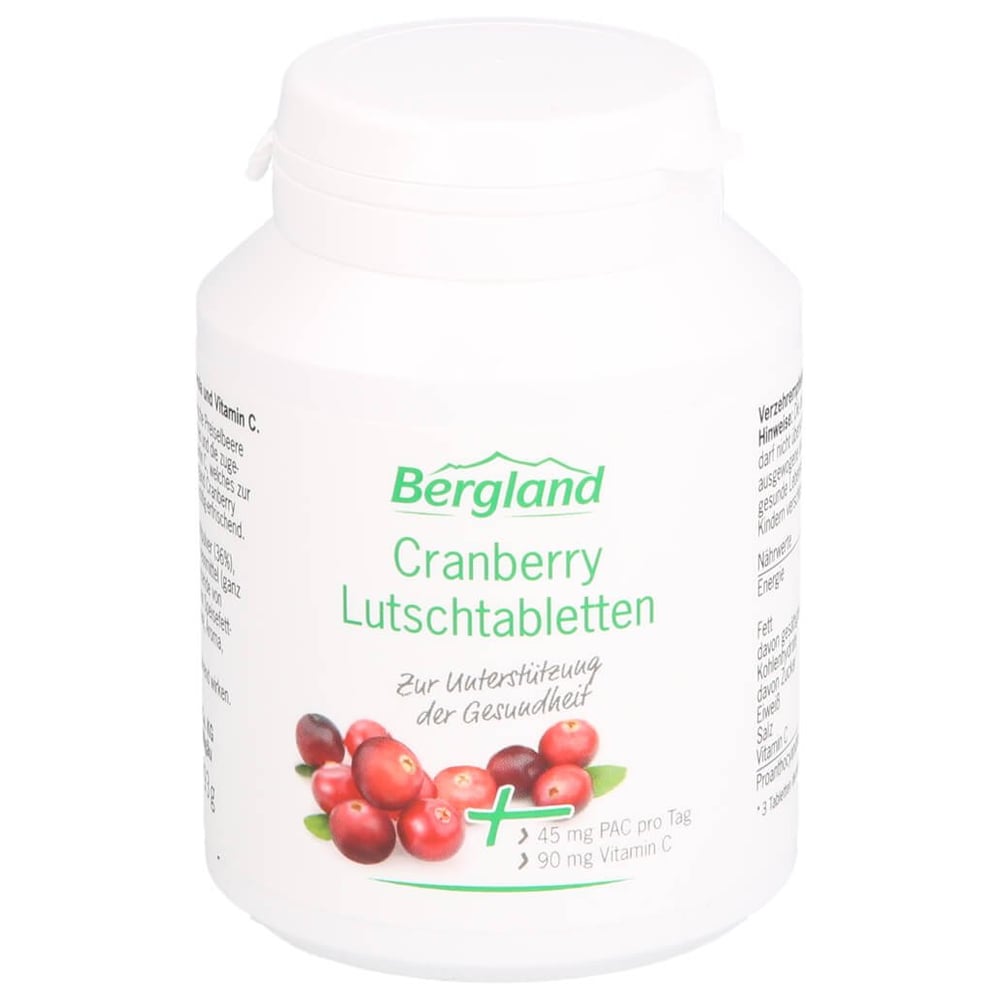 Cranberry Lutschtabletten