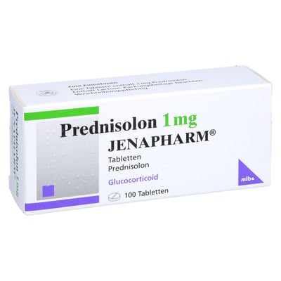 Prednisolon 1 mg Jenapharm Produktbild 1