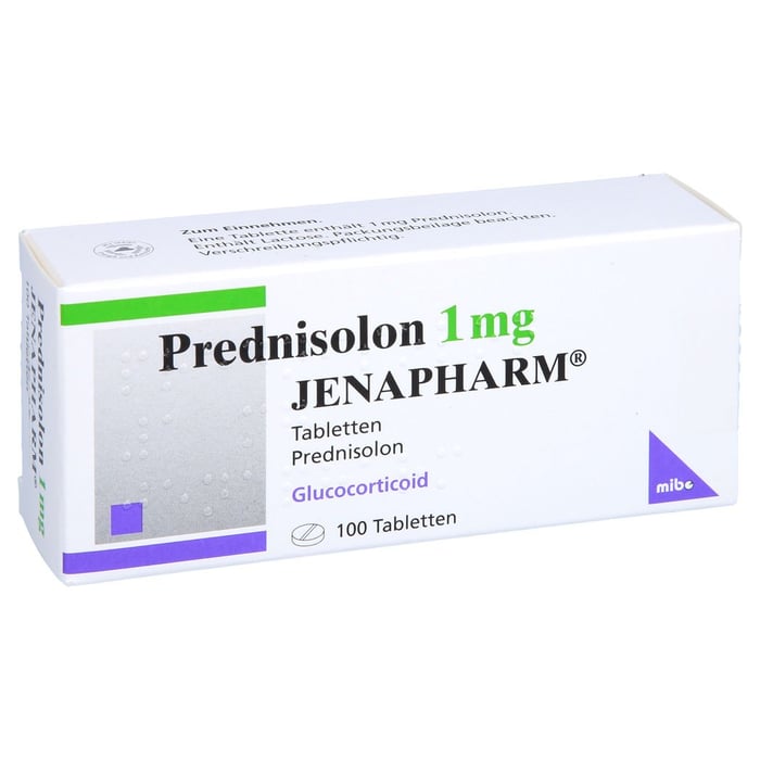 Prednisolon 1mg Jenapharm