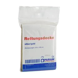 Rettungsdecke Gold/silber