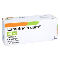 Lamotrigin dura 25 mg