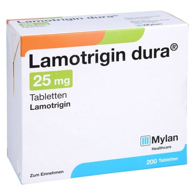 Lamotrigin dura 25 mg