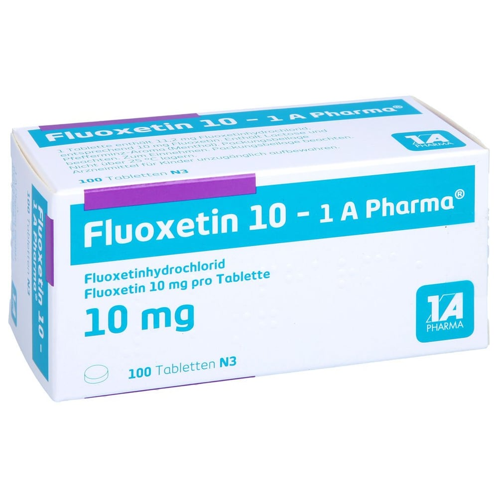 Fluoxetin 10-1A Pharma