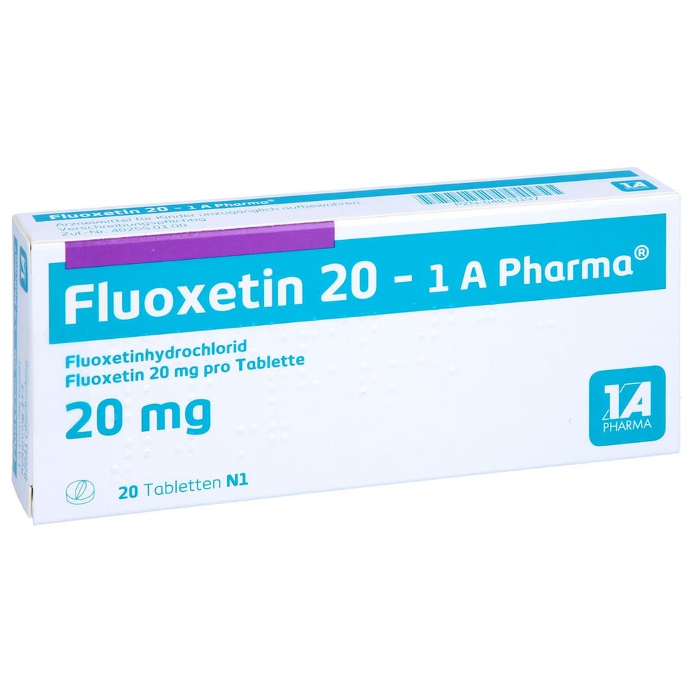 Fluoxetin 20-1A Pharma
