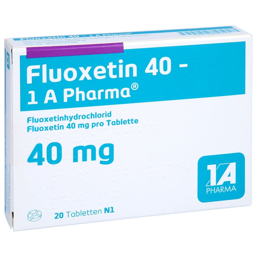 Fluoxetin 40-1A Pharma