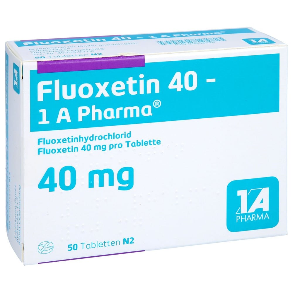 Fluoxetin 40-1A Pharma