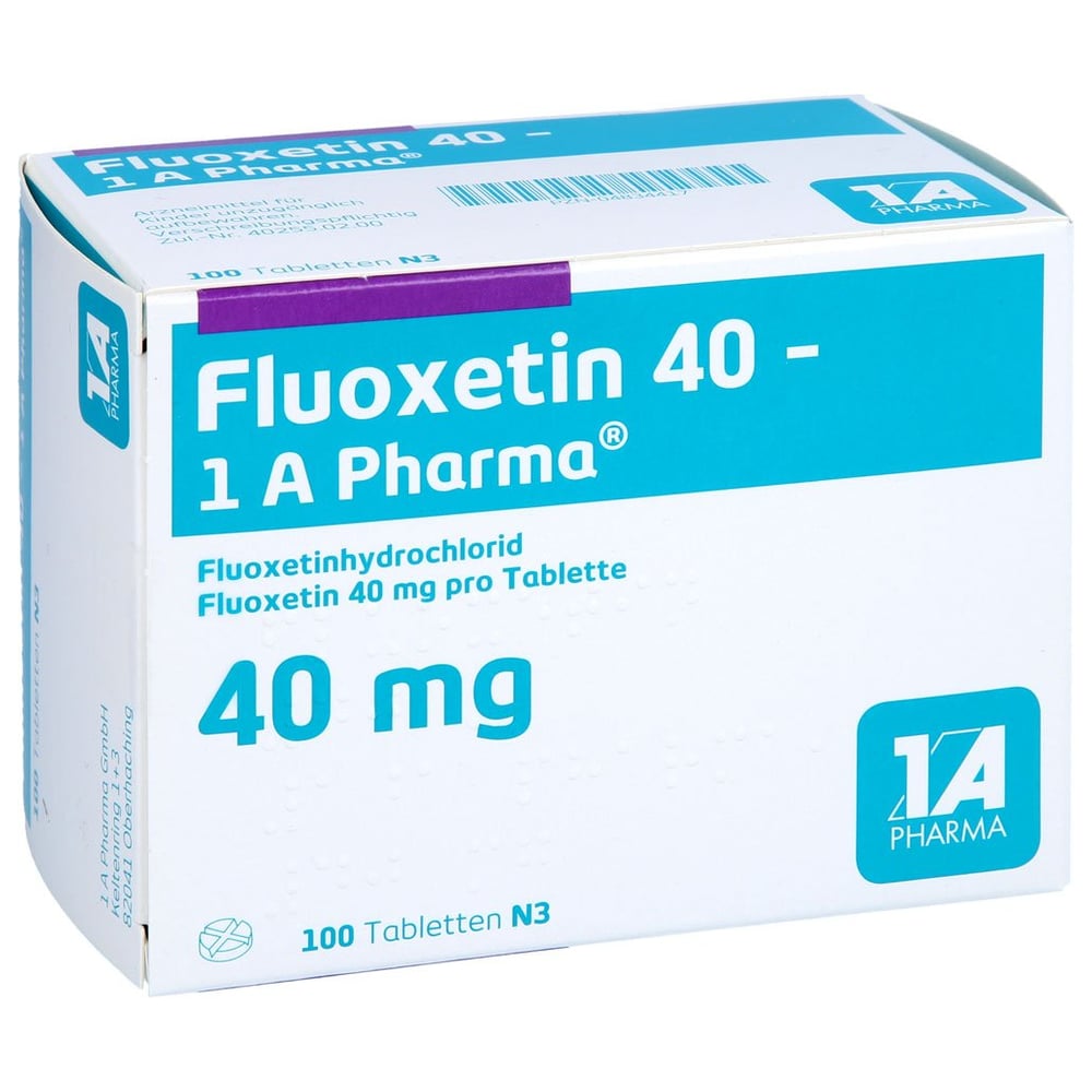 Fluoxetin 40-1A Pharma