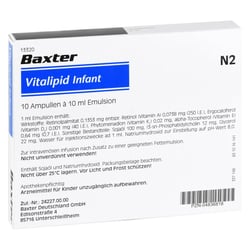 Vitalipid Infant Emulsion zur Infusion Ampullen