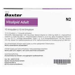 Vitalipid Adult Emulsion zur Infusion Ampullen