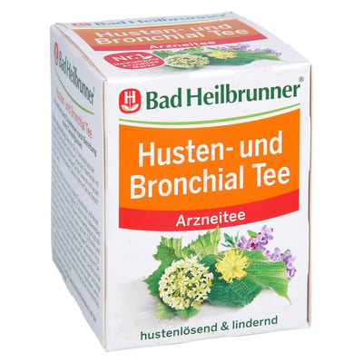 Bad Heilbrunner Husten- und Bronchial Tee N Filterbeutel
