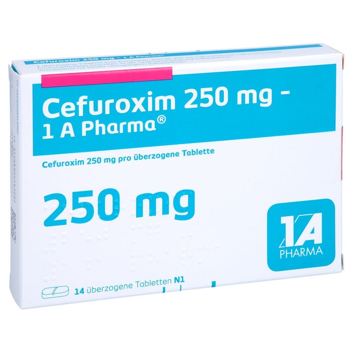 Cefuroxim 250mg-1A Pharma