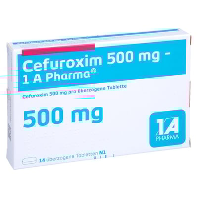 Cefuroxim 500 mg-1A Pharma