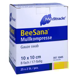 Mullkompr Ster 8f 10x10cm