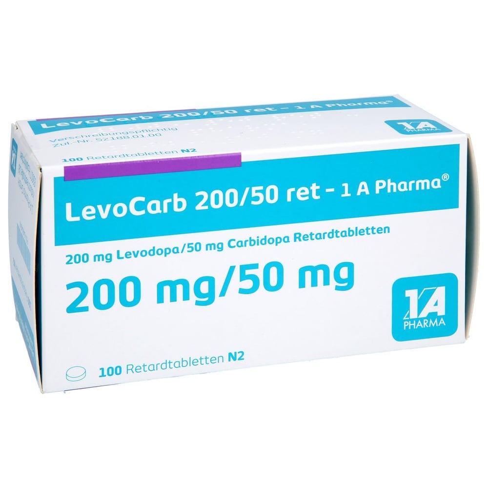 LevoCarb 200/50 ret -1A Pharma