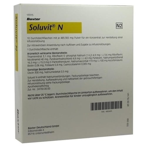 Soluvit N Infusionslösung