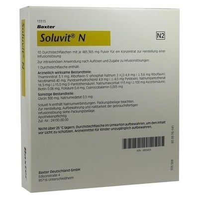 Soluvit N Plv.f.e.Konz.z.Her.e.Infusionslösung