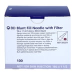 Bd Aufziehkanüle m. Filter 18 g 1 1/2 (1,2x40 mm)