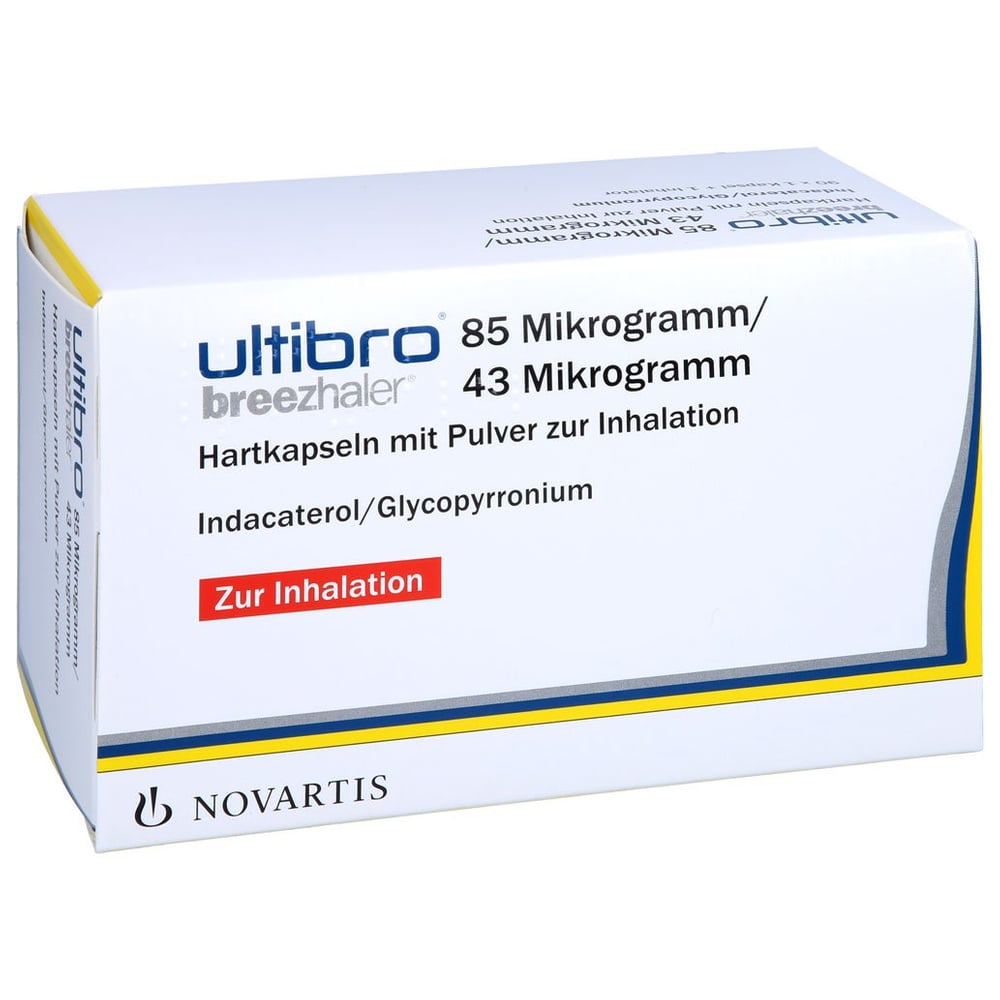 Ultibro Breezhaler 85ug/43