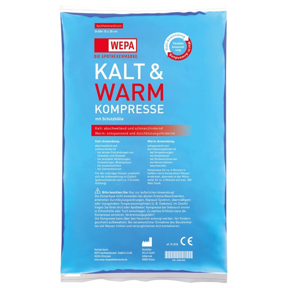 Kalt-Warm Kompresse 21x40 cm