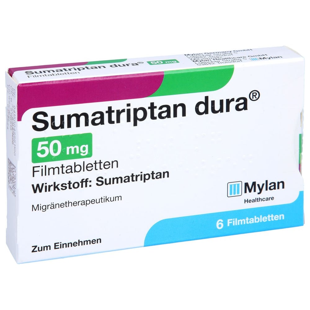 Sumatriptan dura 50 mg