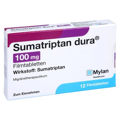 Sumatriptan dura 100 mg