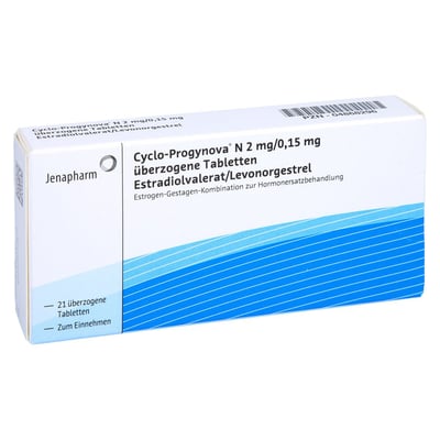 Cyclo-Progynova N 2 mg/0,15 mg