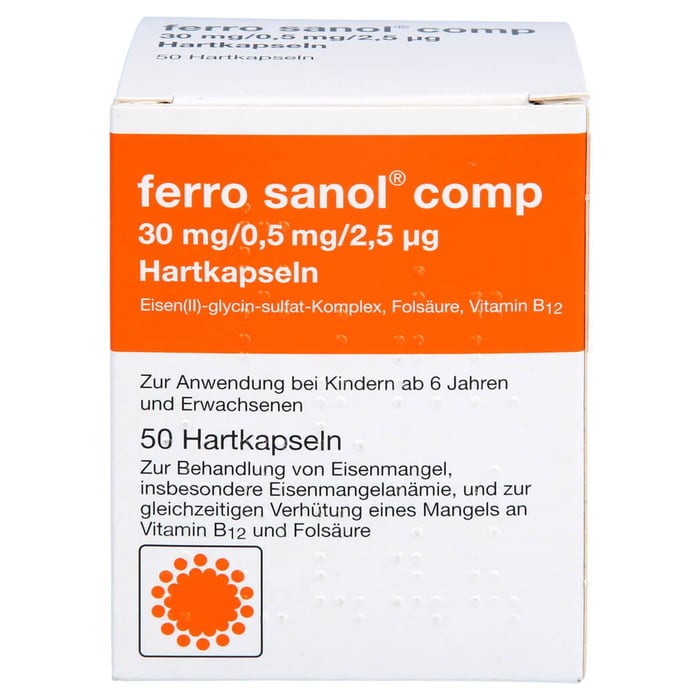 Ferro sanol comp 30mg/0,5mg/2,5µg