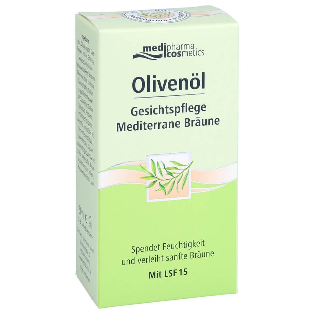 medipharma Olivenöl Gesichtspflege Mediterrane Br une