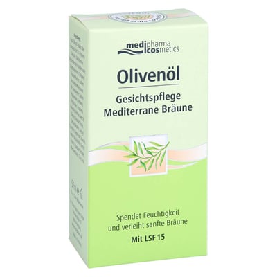 medipharma Olivenöl Gesichtspflege Mediterrane Bräune Produktbild 1