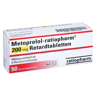 Metoprolol-ratiopharm 200 mg