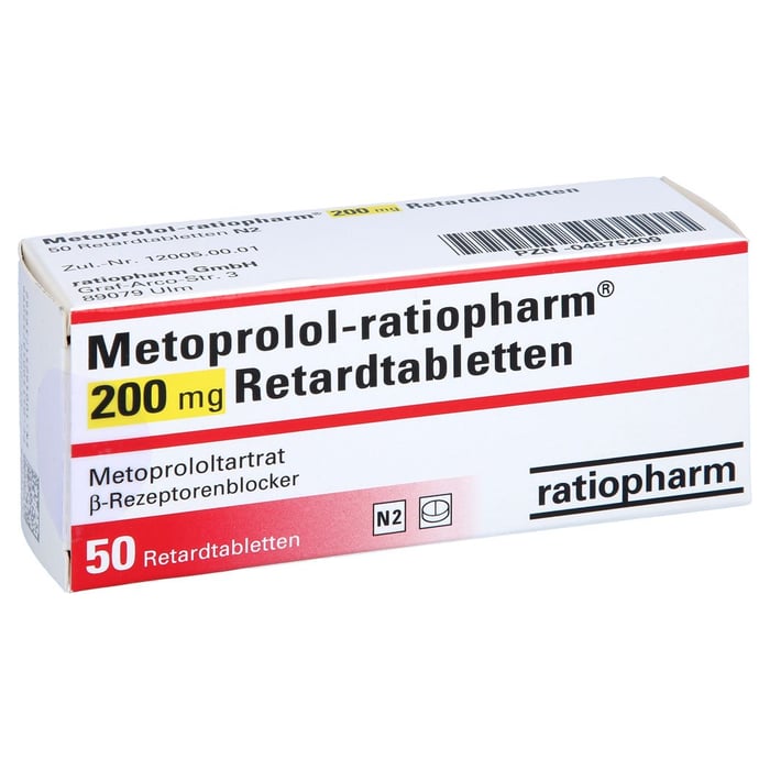 Metoprolol-ratiopharm 200mg