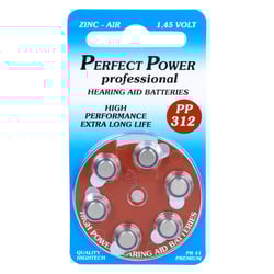 Batterie für Hörgeräte Power PP 312