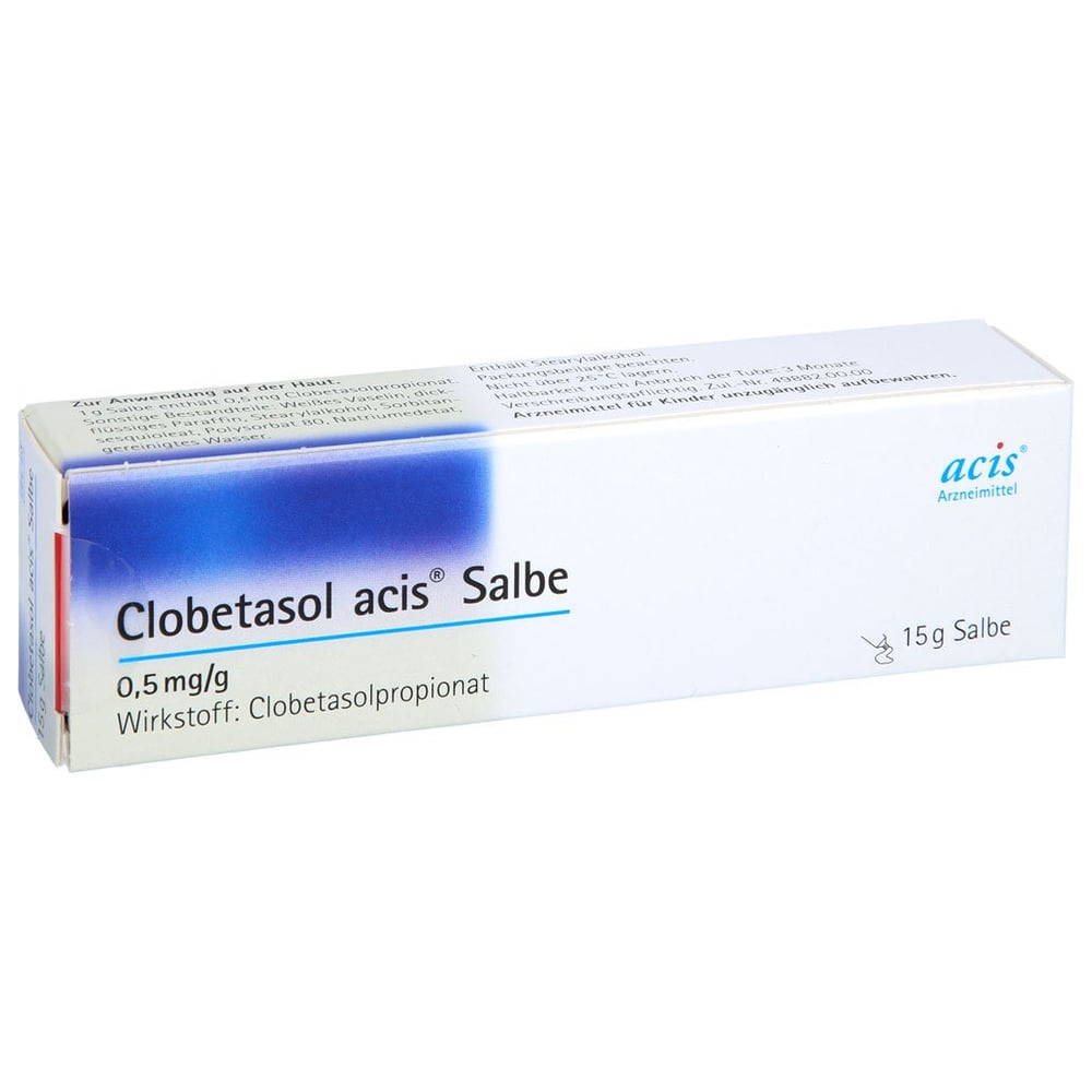 Clobetasol acis Salbe
