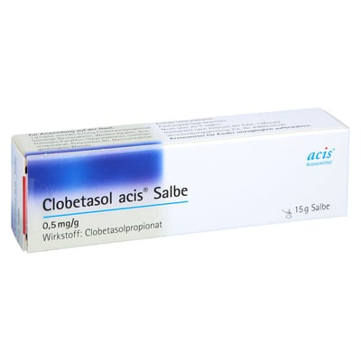 Clobetasol acis Salbe