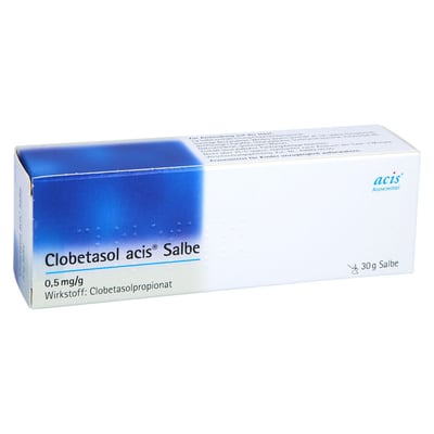 Clobetasol acis Salbe