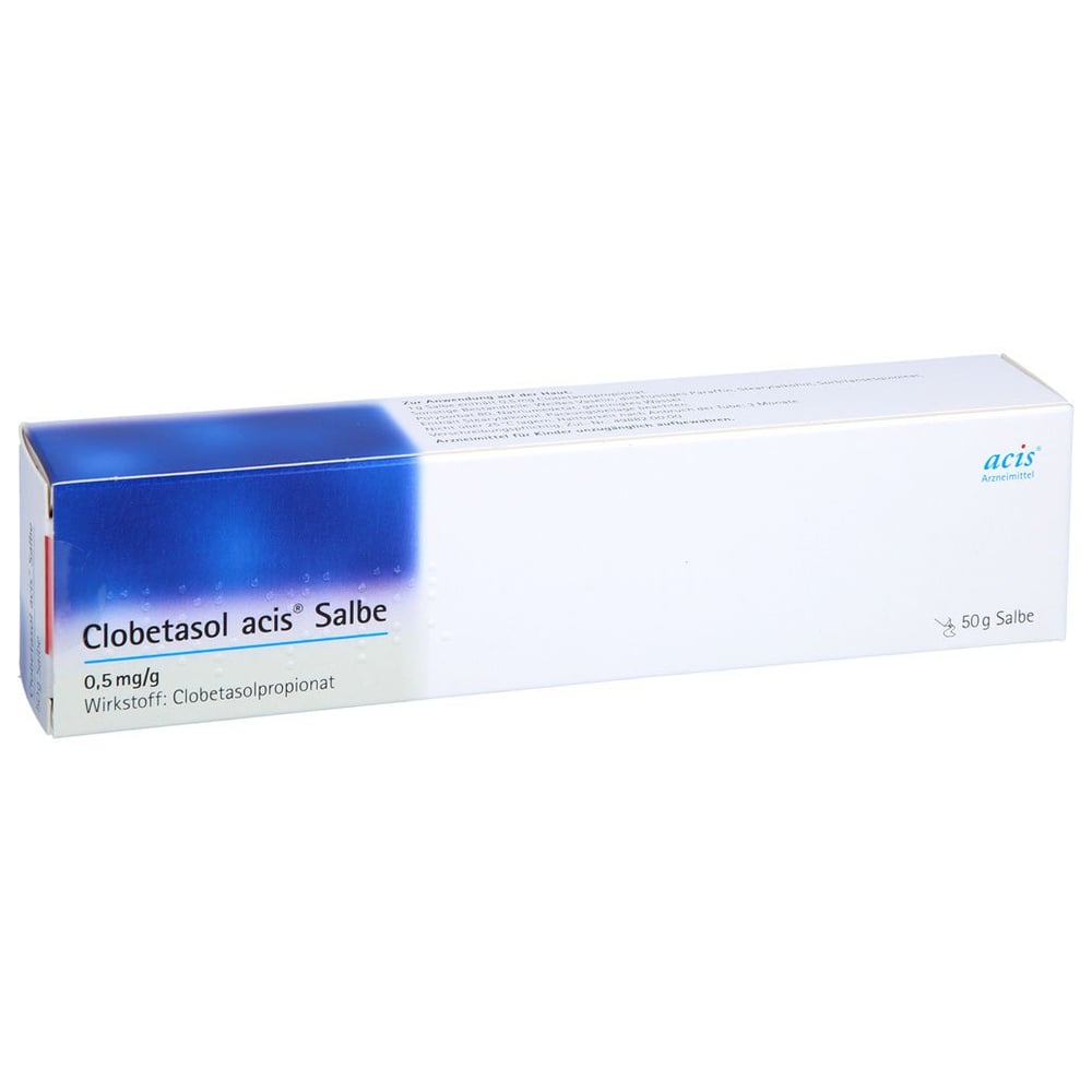 Clobetasol acis Salbe
