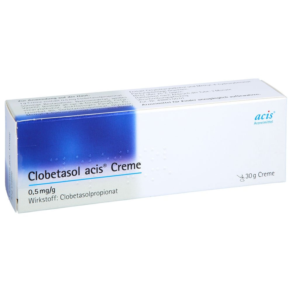 Clobetasol acis Creme