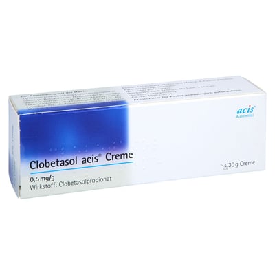 Clobetasol acis Creme