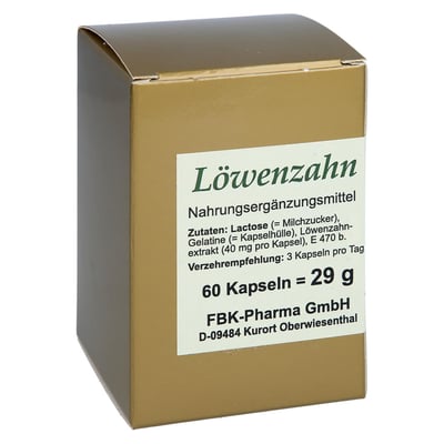 Loewenzahn Kapseln