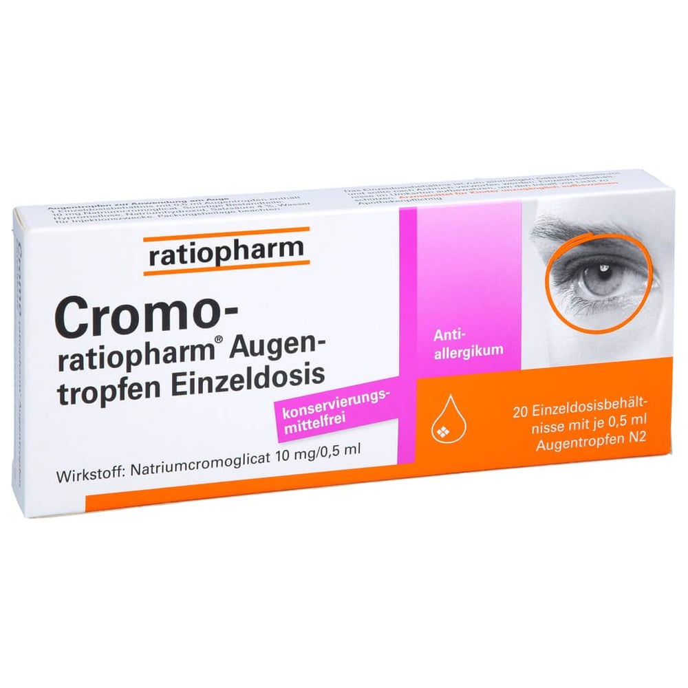 Cromo-ratiopharm Augentropfen