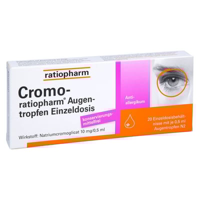 Cromo-ratiopharm Augentropfen