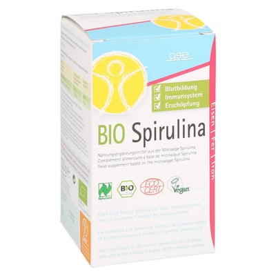 Spirulina 500 mg Bio Naturland Tabletten
